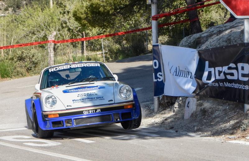Rosemberger encabeza el Rally Clásico de Mallorca tras una disputada segunda jornada
